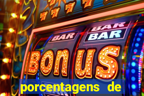 porcentagens de jogos pagantes